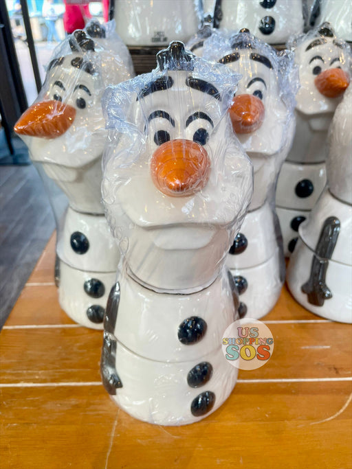 WDW - Festival of the Holiday 2021 - Olaf 3-Piece Cookie Jar