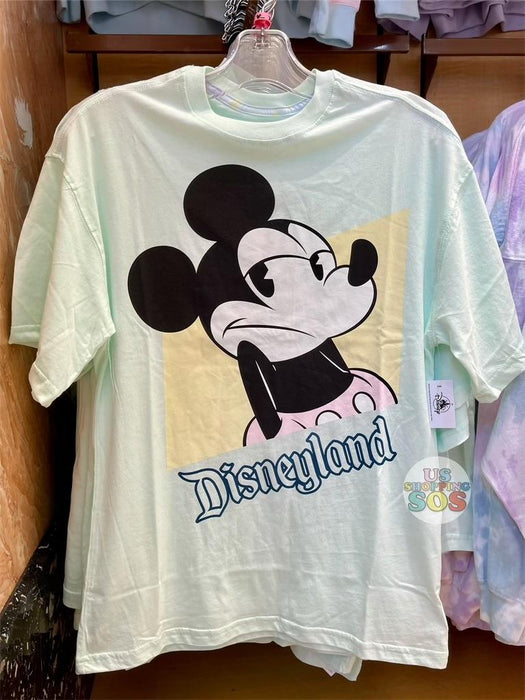 DLR - Sweetheart Cotton Candy - Mickey Disneyland Mint T-shirt