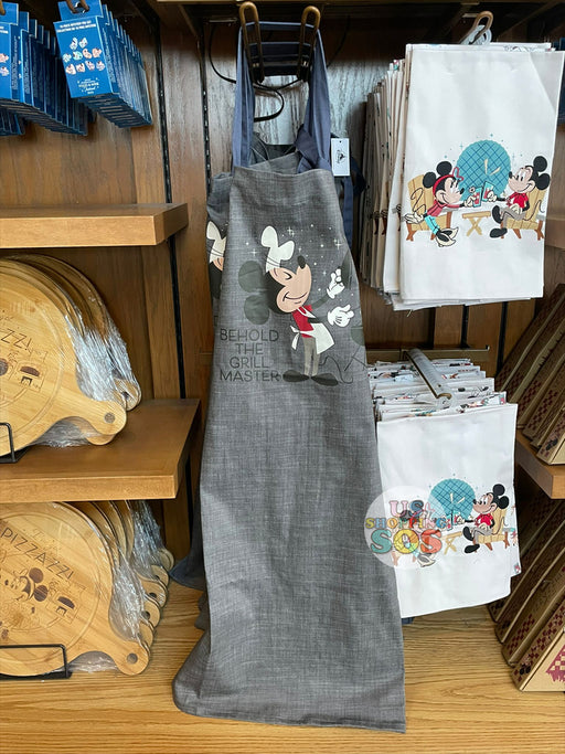 WDW - Epcot International Food & Wine Festival 2022 - Chef Mickey “Behold the Grill Master” Apron