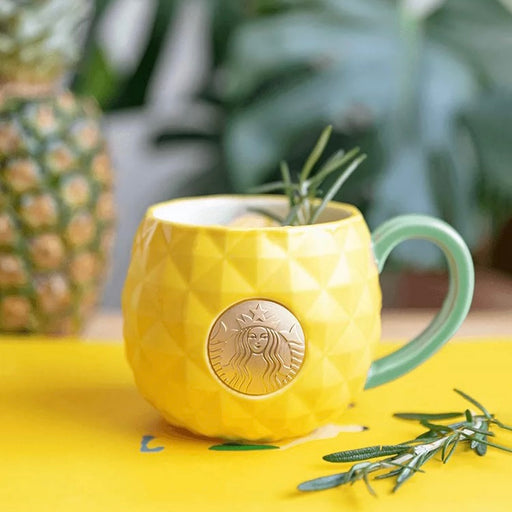 Starbucks China - Fruity Amazon - 16. Pineapple Ceramic Mug 370ml