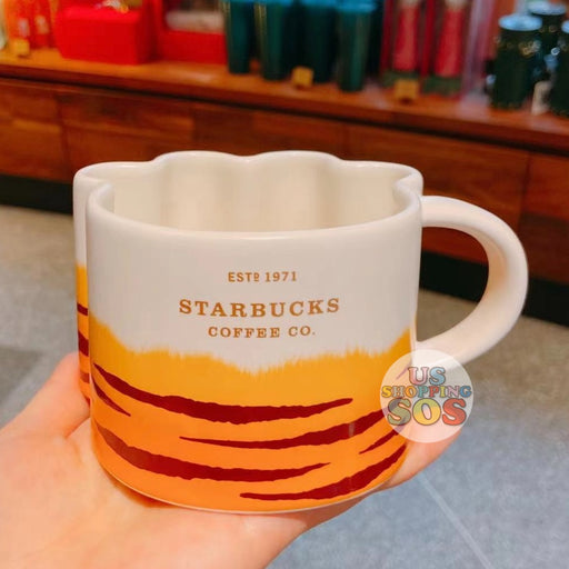 Starbucks China - Year of Tiger 2022 - 26. Tiger Paw Ceramic Mug 355ml