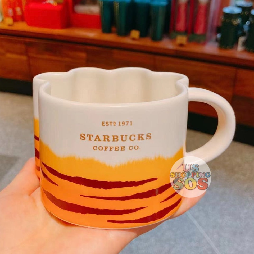 Starbucks China - Year of Tiger 2022 - 26. Tiger Paw Ceramic Mug 355ml