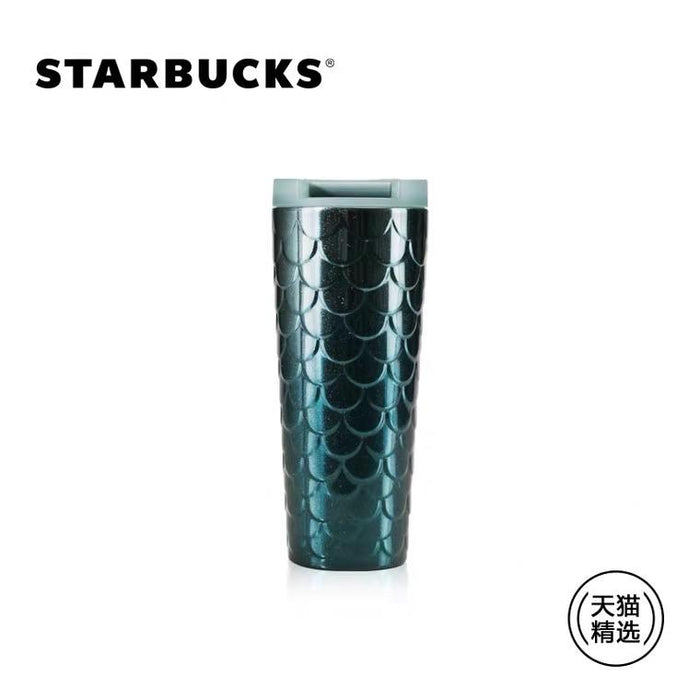 Starbucks China - Anniversary 2020 - Ombré Fish Scales Stainless Steel Tumbler 355ml