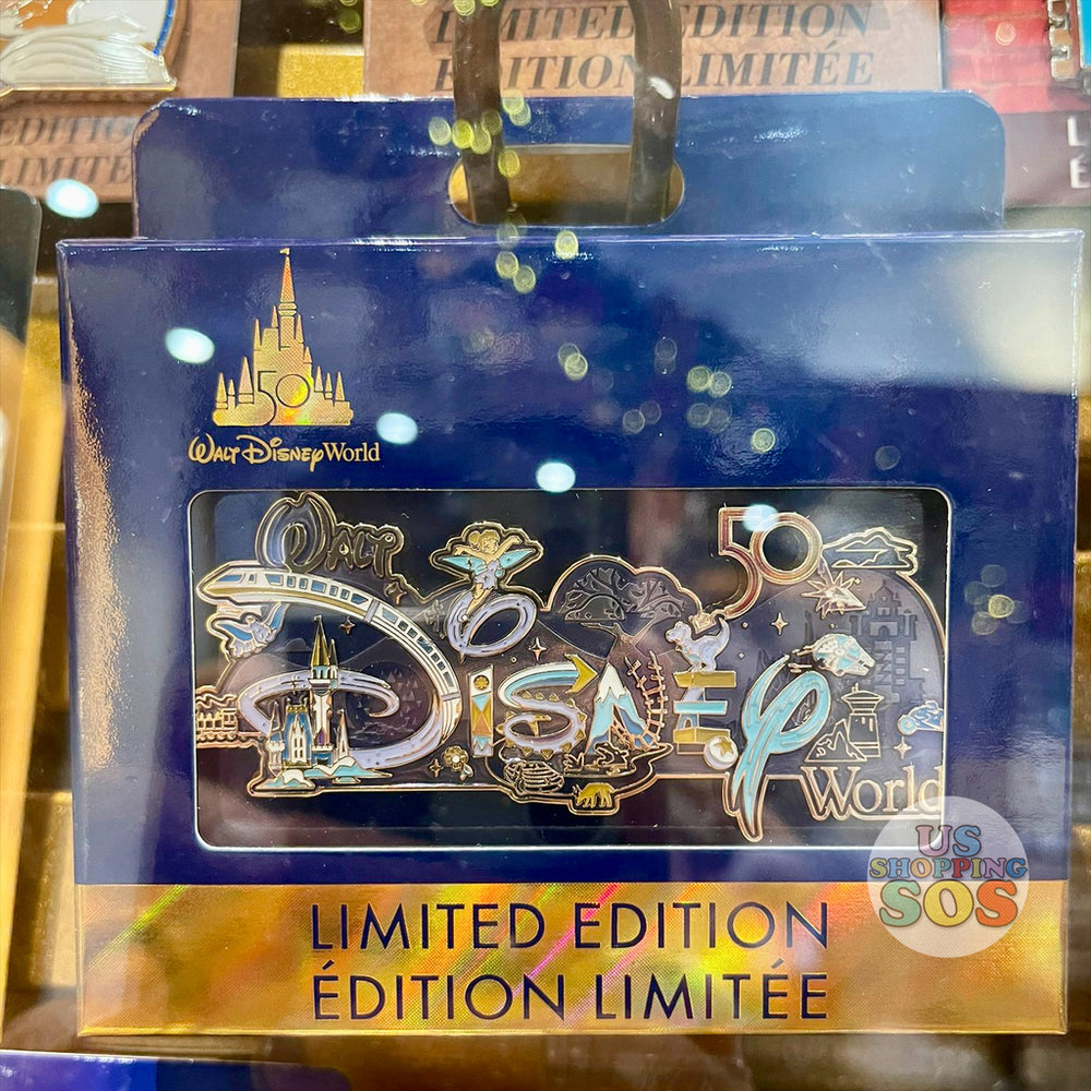 WDW - Walt Disney World 50 - Limited Edition Attraction Pin
