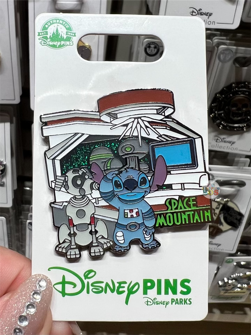 DLR - Attraction Pin - Space Mountain Stitch