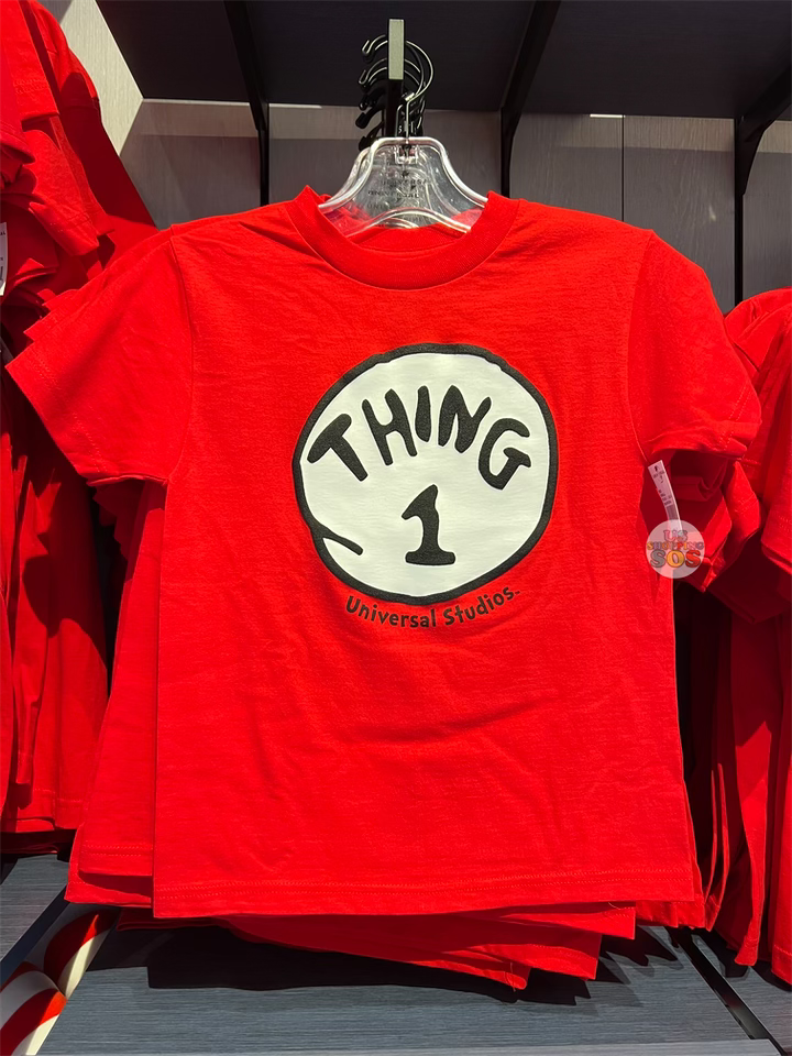 Universal Studios The Cat in the Hat Thing 1 Tee Youth