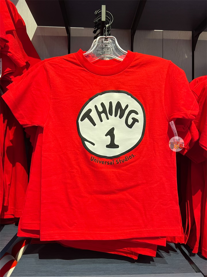 Universal Studios - The Cat in the Hat - Thing 1 Tee (Youth)