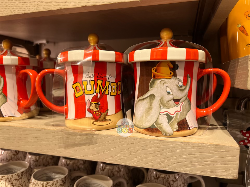 DLR - Disney Home - Dumbo & Timothy Circus Mug with Lid — USShoppingSOS