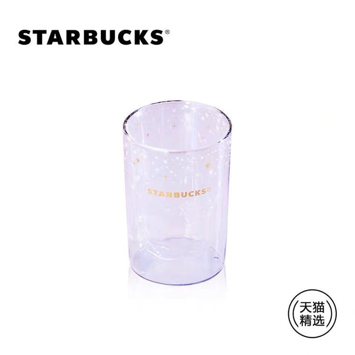 Starbucks China - Christmas Time 2020 Aurora Series - Iridescent Double Wall Glass Cup 296ml