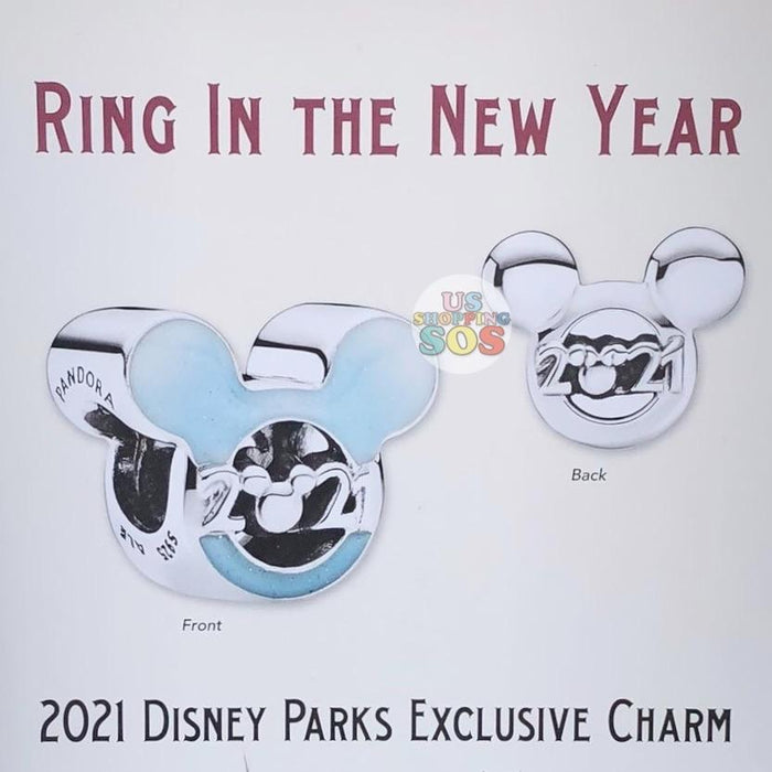 DLR/WDW - Pandora Charm - Mickey 2021 (Exclusive)