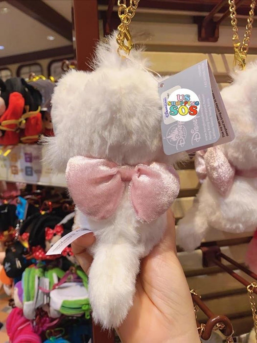 HKDL - Pastel Color Fluffy Plush Keychain x Marie