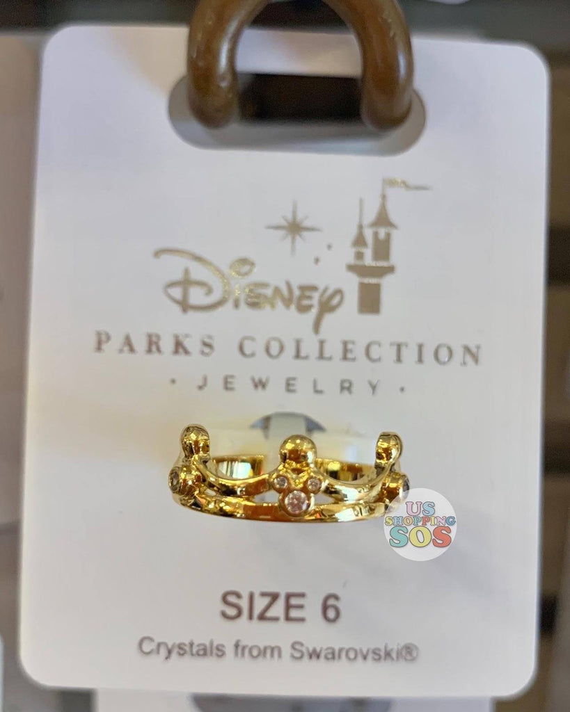 Mickey mouse sale crown ring