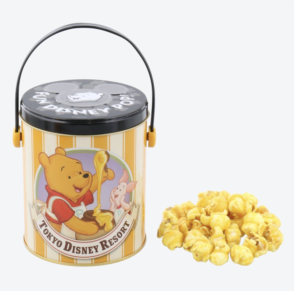 TDR -  Winnie the Pooh & Piglet Popcorn x Honey Caramel Flavor