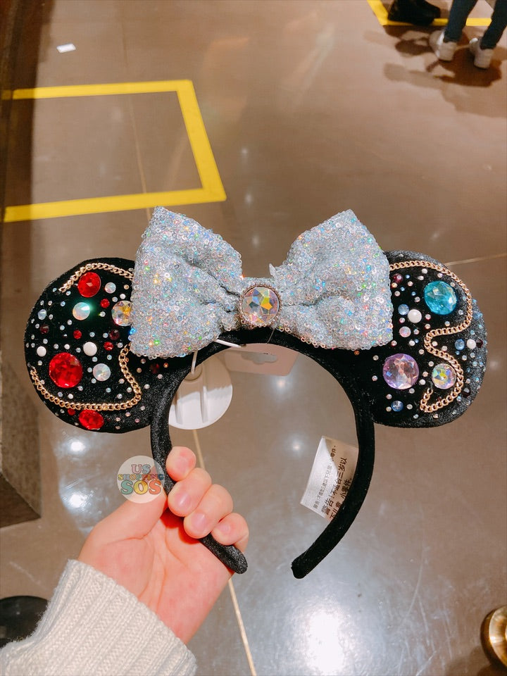 SHDL- Disney 100 'Platinum Dripping' Minnie Ear Headband