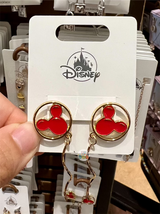 DLR - Disney Parks Jewelry - Red Mickey Balloons Earrings