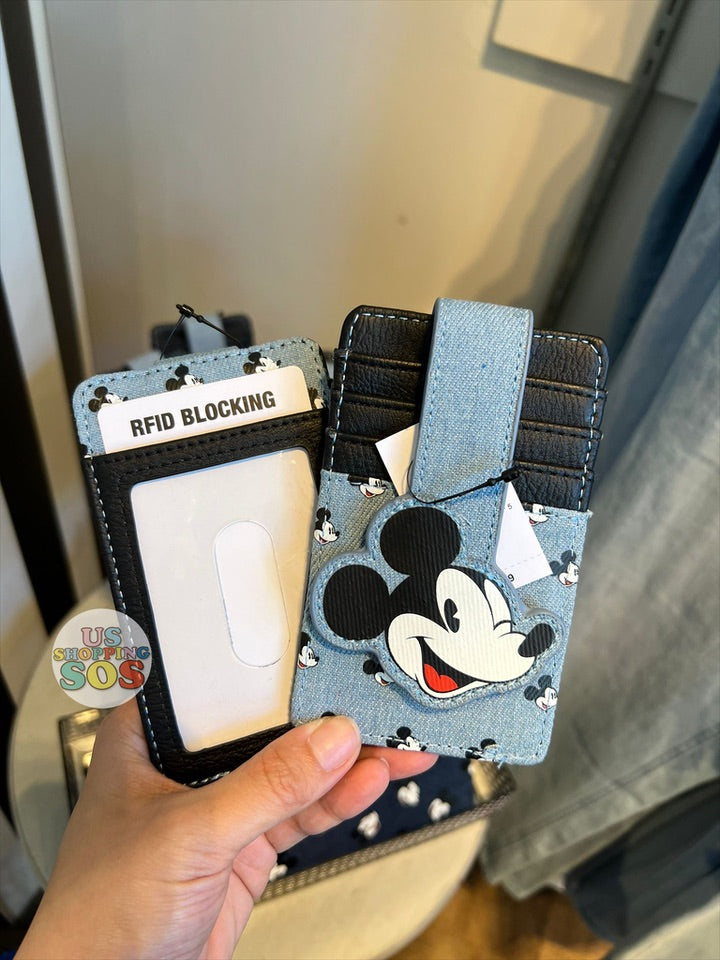 DLR - Card Case Mickey Denim