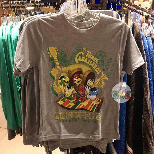 WDW - Epcot World Showcase Mexico - The Three Caballeros T-shirt (Youth)