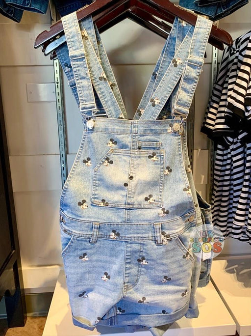 DLR - Her Universe Mickey Mouse All-Over-Print Denim Shortalls