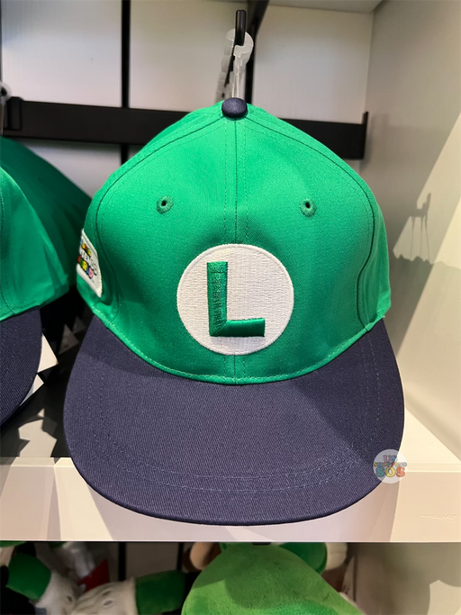 Universal Studios - Super Nintendo World - Luigi Icon Baseball Cap (Adult)