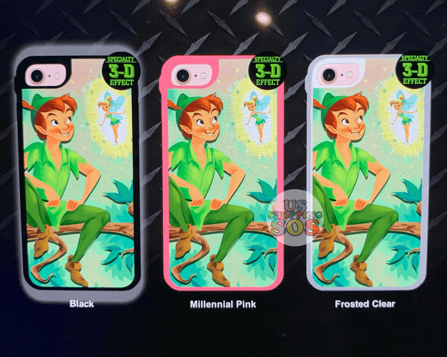 DLR - Custom Made Phone Case - Peter Pan & Tinker Bell Perfect Partners (3-D Effect)