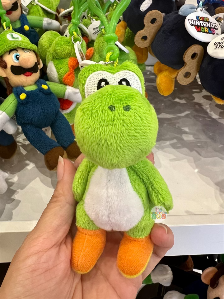 Universal Studios Super Nintendo World Yoshi Plush Keychain USShoppingSOS