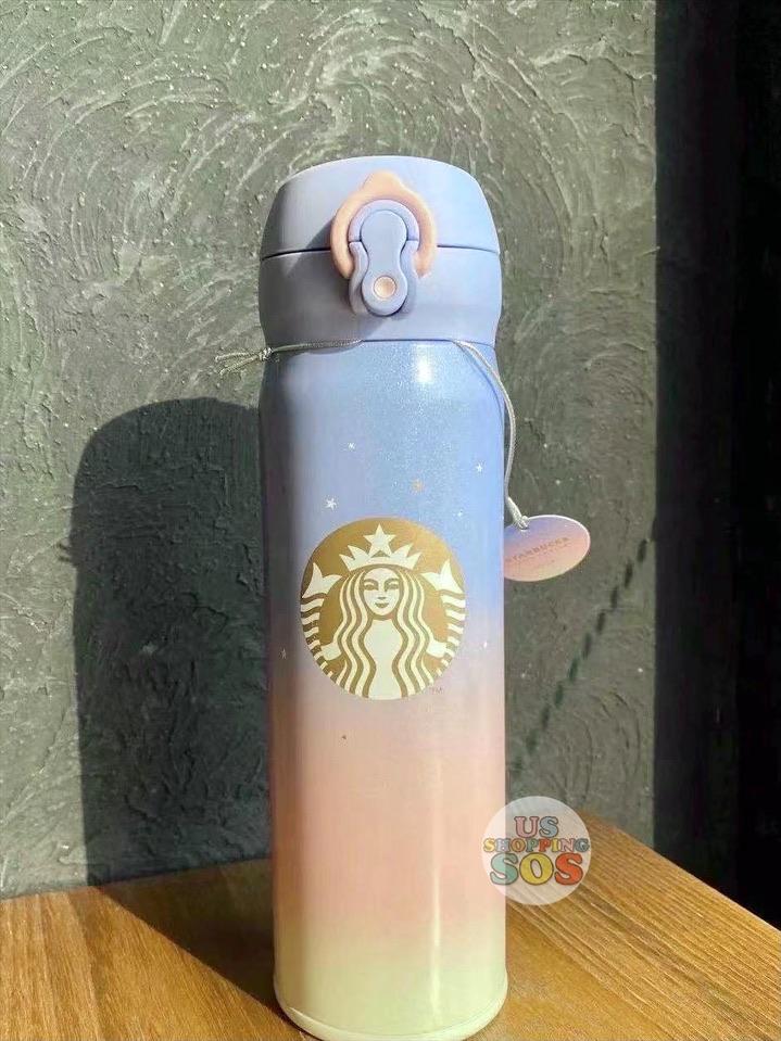 Starbucks China - Christmas Time 2020 Aurora Series - Thermos Stainless Steel Handy Bottle 500ml