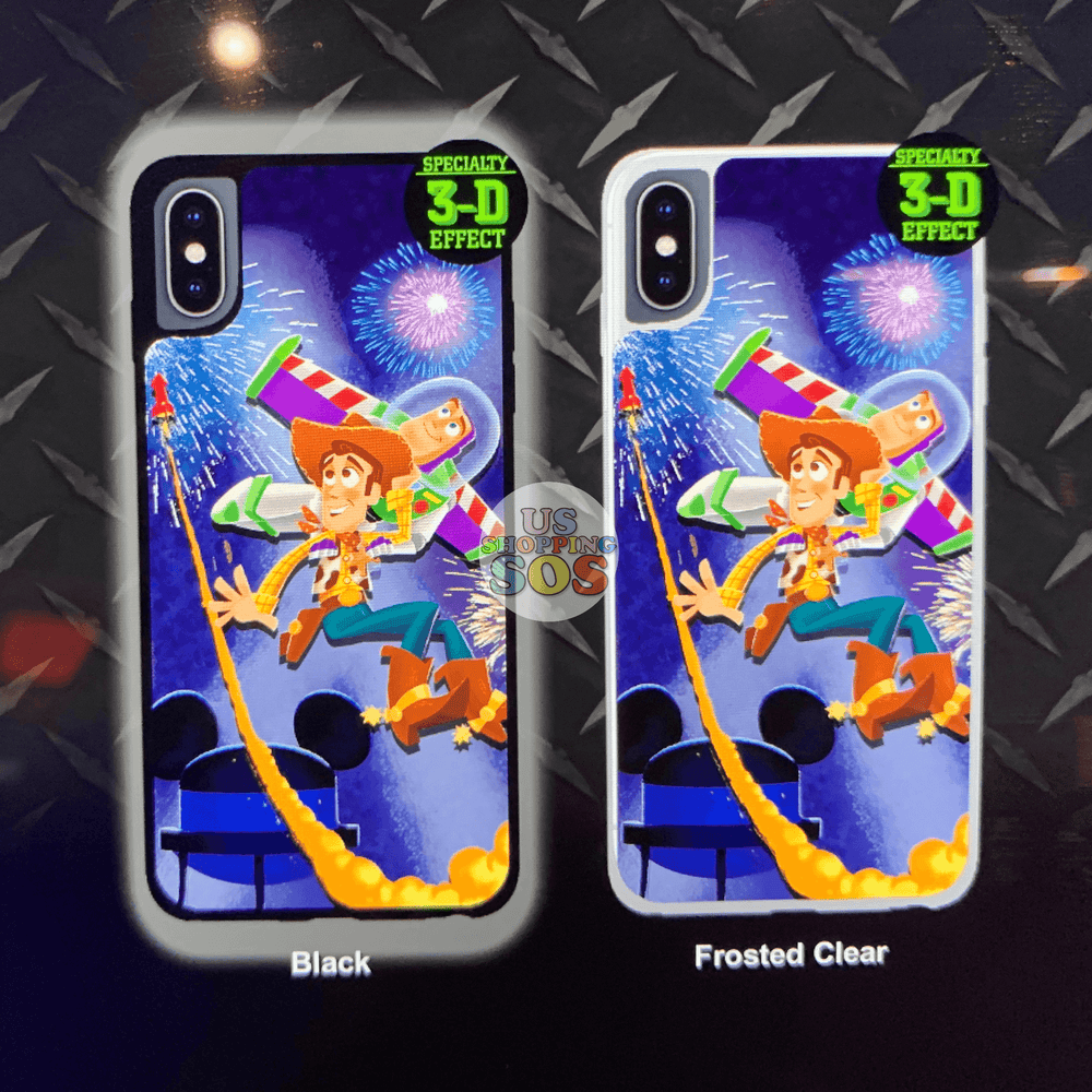 DLR - Custom Made Phone Case - Toy Story Woody & Buzz Firework (3-D Effect)