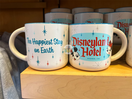 DLR - Disneyland Hotel - Mickey & Minnie Ceramic Mug