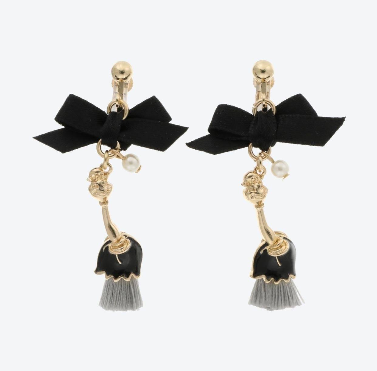 TDR - Beauty and the Beast Magical Story Collection - Chip On Earrings x Featherduster