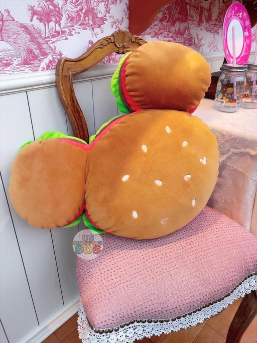 TDR Mickey Hamburger Pillow Cushion