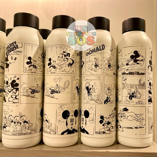 DLR - Vintage Mickey & Friends Comics Stainless Steel Water Bottle