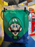 Universal Studios - Super Nintendo World - Luigi Big Face Drawstring Backpack