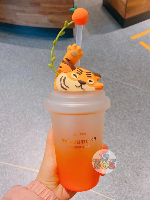 Starbucks China - Year of Tiger 2022 - 20. Happy Tiger Ombré Cold Cup 520ml