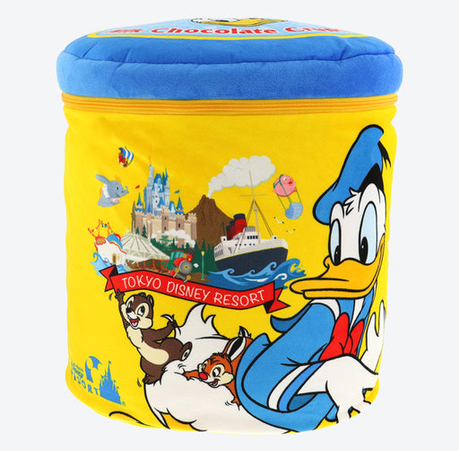 TDR - "Donald Duck, Chip & Dale x Milk Chocolate Crunch" Shaped Cushion