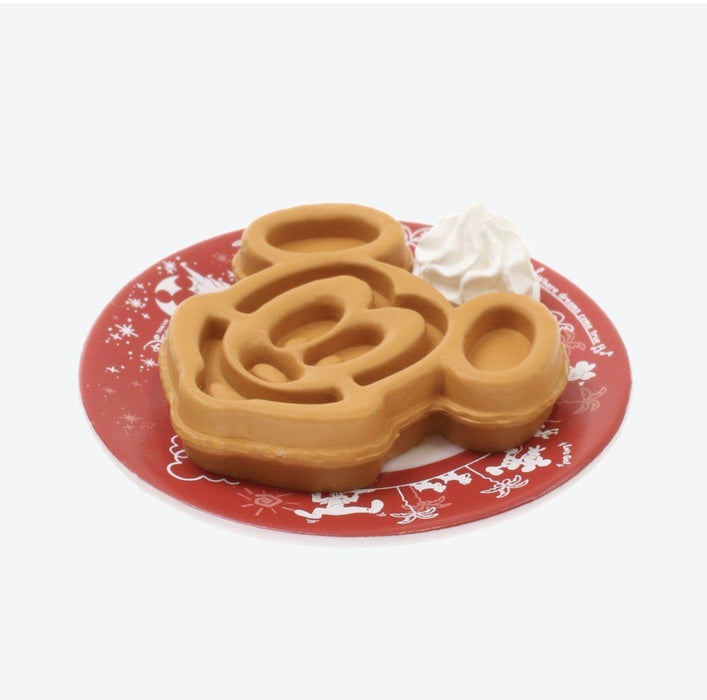 TDR - Food Theme Chopstick Stand Set x Mickey Waffle, Popsicle & Ice Cream Cookie