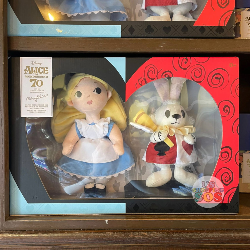 Alice in Wonderland - Mary Blair 70th Anniversary Plush Set - Walt Disney  Plush