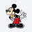 TDR - Mickey Mouse Button Badge