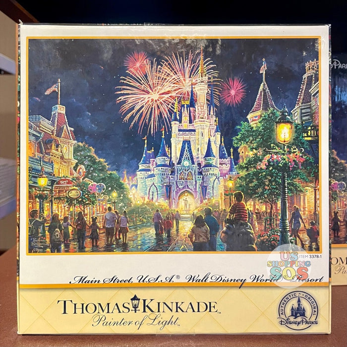 Disney Parks Main Street Usa Walt Disney World Resort Puzzle Thomas Kinkade  New, 1 - Kroger