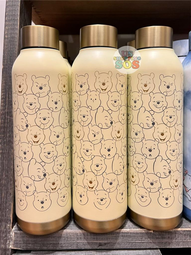 DLR/WDW - Winnie the Pooh Face Icon All-Over-Print Stainless Steel Bottle