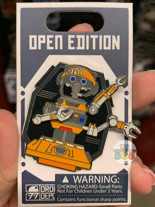 DLR - Star Wars Galaxy’s Edge Droid Depot Open Edition Pin - DJ R3X