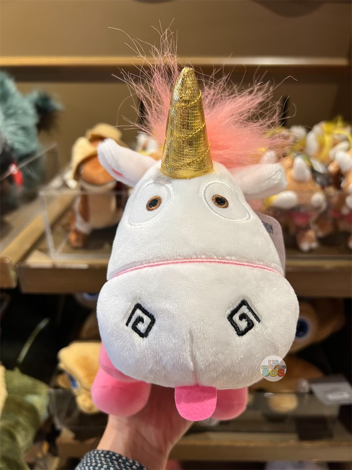 Universal Studios Despicable Me Its So Fluffy White Unicorn Plush Backpack  (NEW)