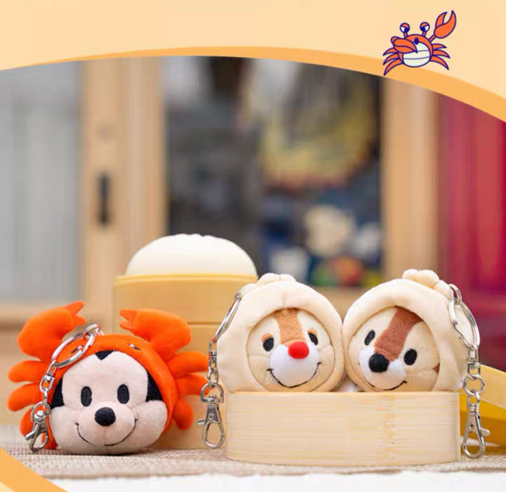 SHDL - Enjoy Shanghai Collection x Mickey Mouse "Crab" Plush Keychain