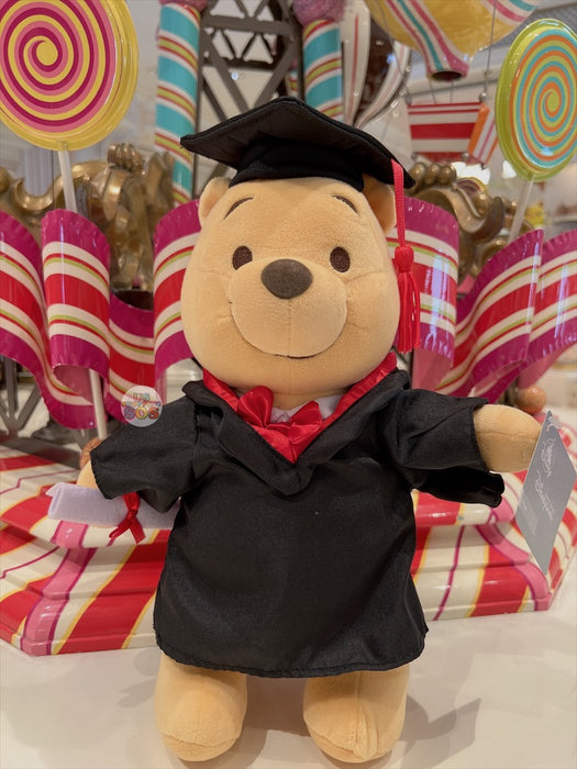 HKDL - Winnie the Pooh Graduation Plush Toy