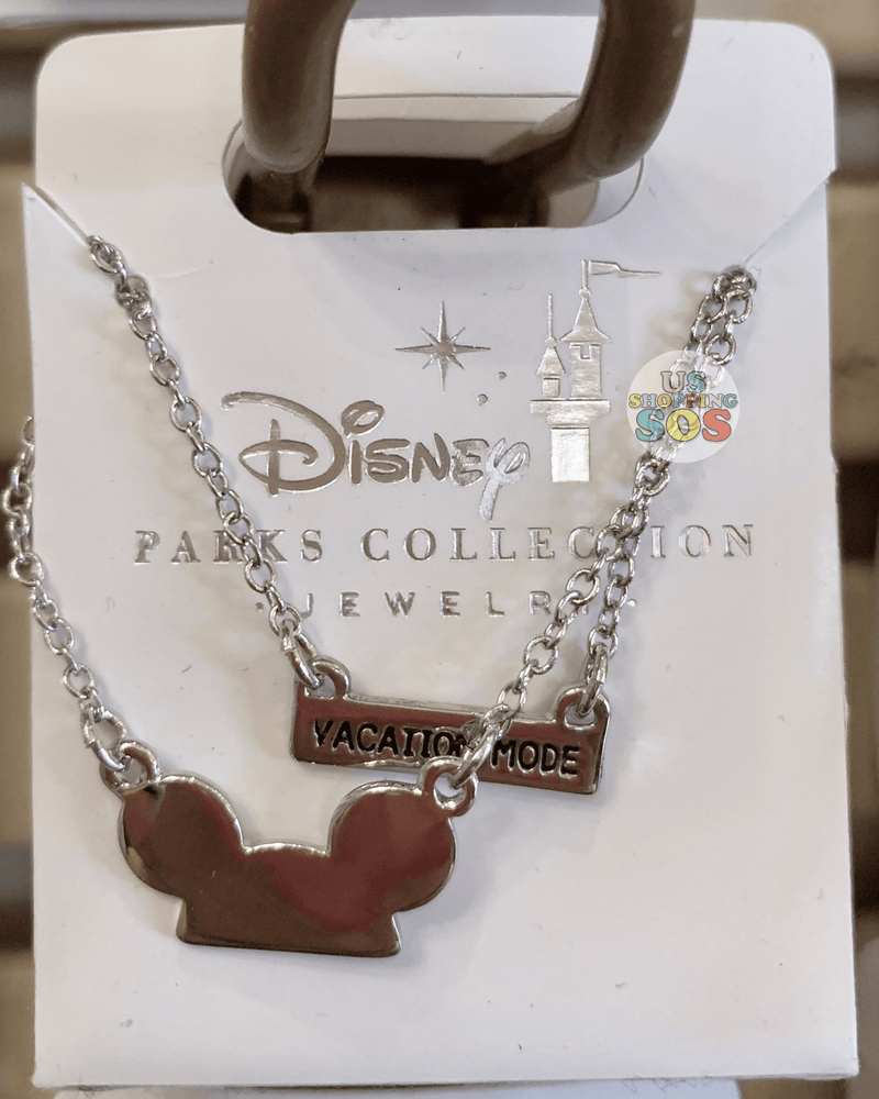 Disney mickey 2025 ears necklace