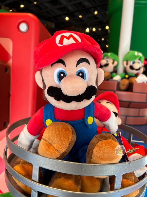Universal Studios - Super Nintendo World - Mario Plush Toy (Size M ~ 14” Standing)
