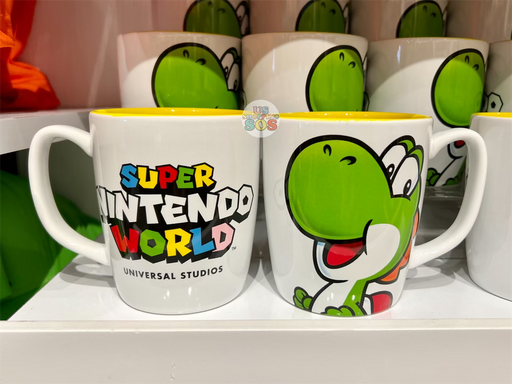 Universal Studios - Super Nintendo World - Yoshi Big Face Ceramic Mug