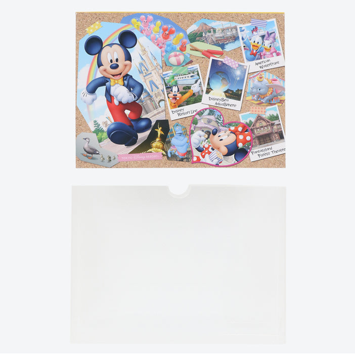 TDR - Tokyo Disney Resort Postcard Set (With Postcard Holder)