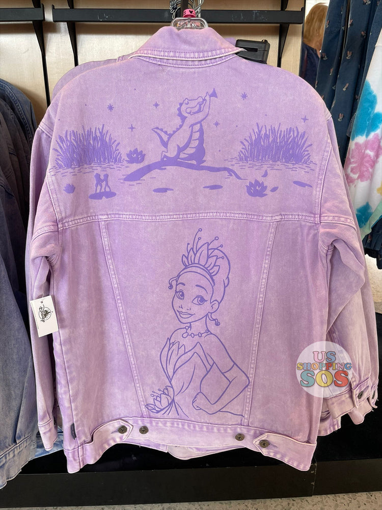 WDW Disney Princess Denim Jacket Tiana (Adult) — USShoppingSOS