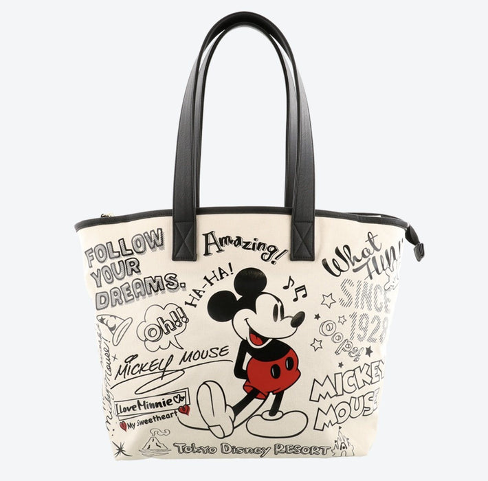 Disney Anime Kawaii Mickey Mouse Minnie Bag Canvas Shoulder Bag