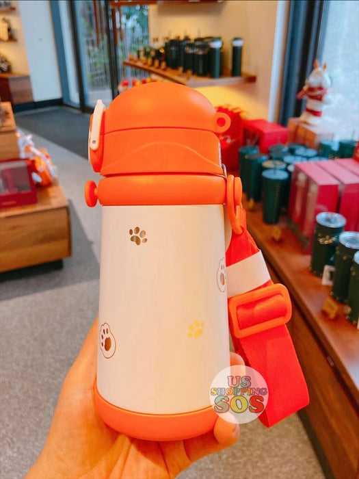 Starbucks China - Year of Tiger 2022 - 31. Thermos Happy Tiger Stainless Steel Sippy Bottle 400ml